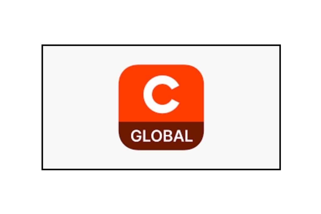Catch table app icon is an orange box with a brown band on the bottom. Caitpal C is in the orange and Global is in the brown