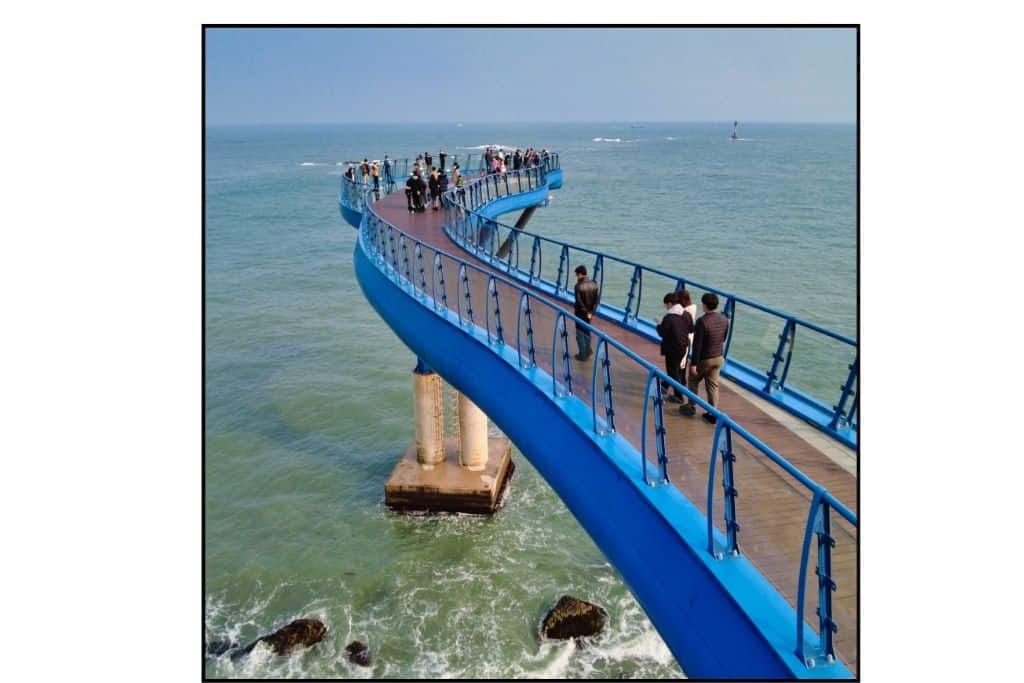 A view of Cheongsapo Daritdol Obersavotory in Busan