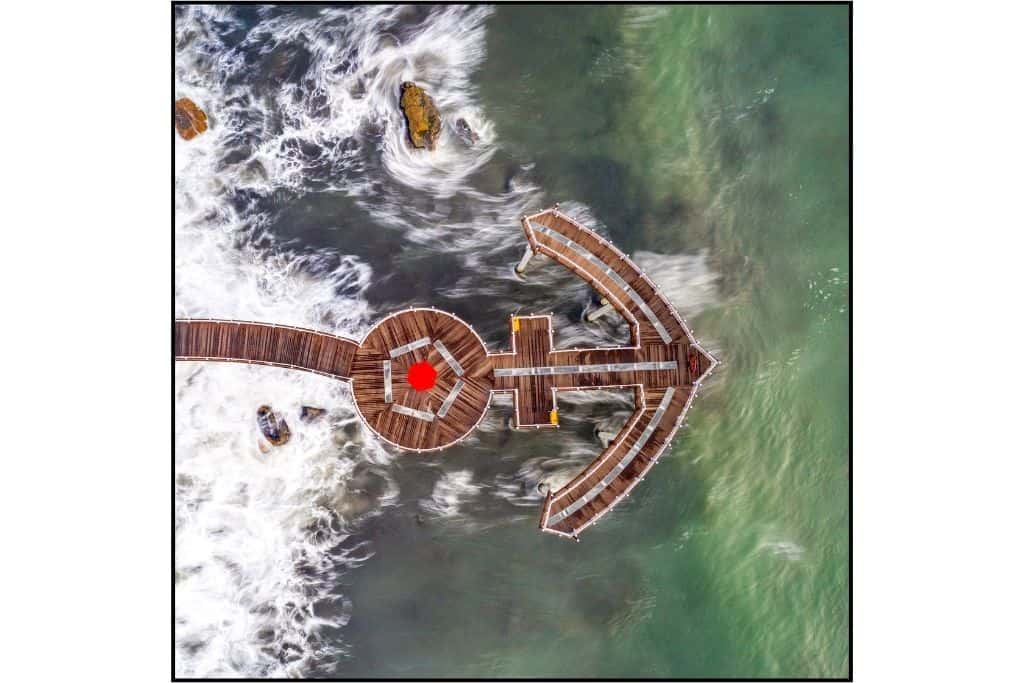 A ariel view of Igari ANchor Observatory in Pohang