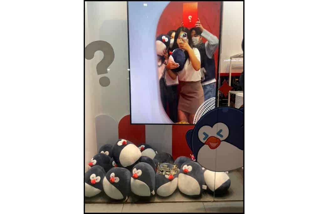 A self pohoto booth in South Korea, a studio with props for selfies